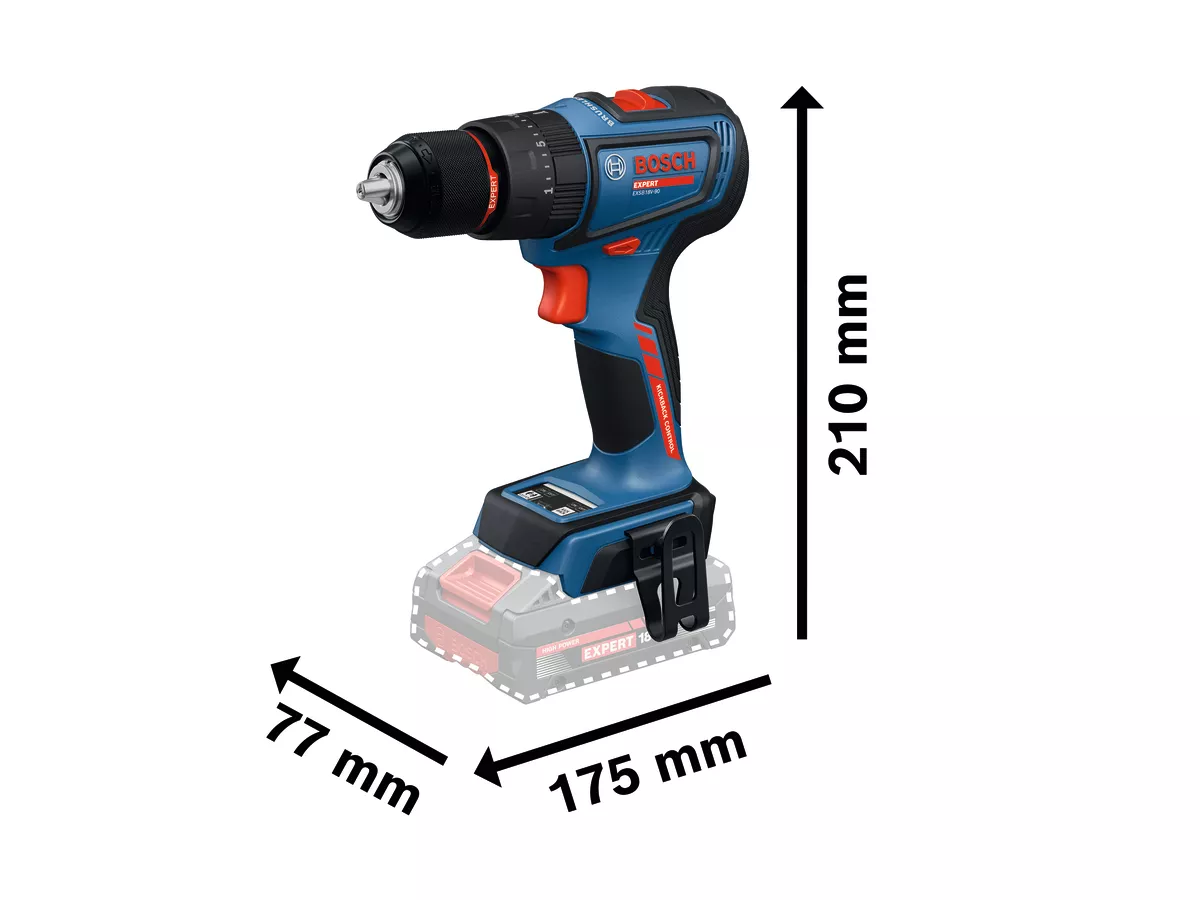 Perceuse visseuse à percussion EXPERT EXSB18V-90 BOSCH solo